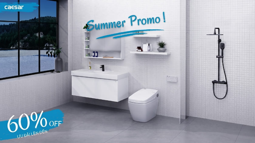 Khuyến mãi Caesar lên đến 60%