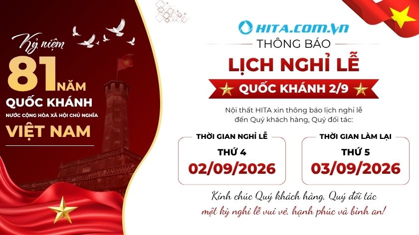 Thông báo nghỉ lễ Quốc Khánh 02/09/2026