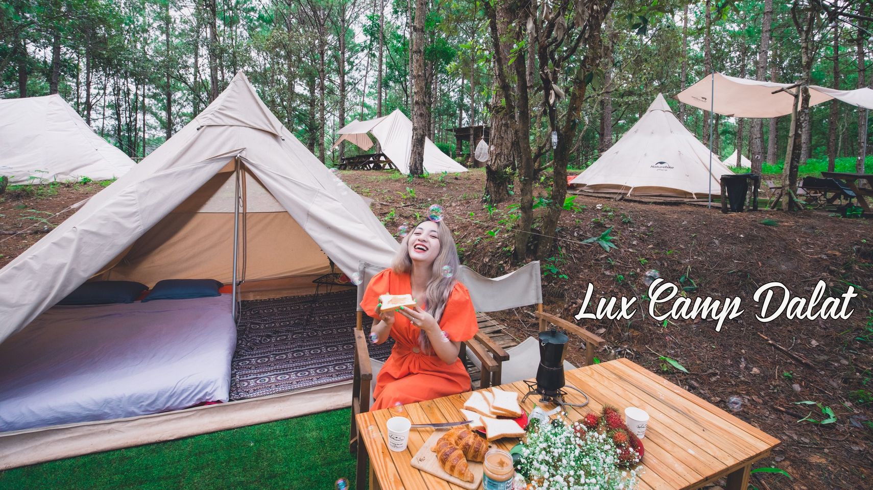 Cắm trại tại Đà Lạt với Lux Camp