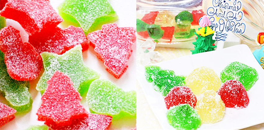 Món ăn Giáng sinh kẹo dẻo ngọt ngào