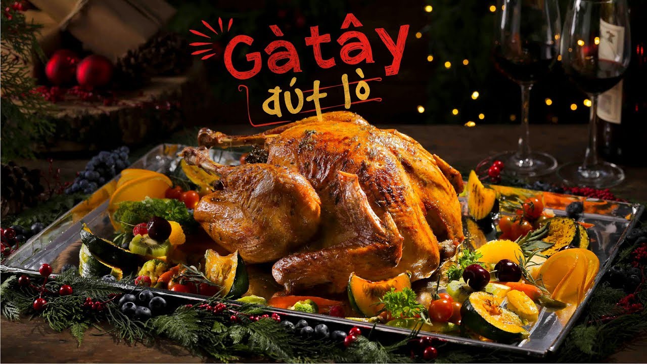 Gà tây đút lò phổ biến ở phương Tây