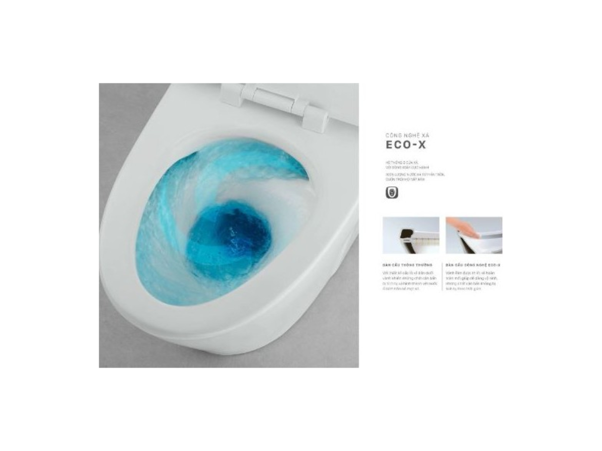 Lợi ích khi sử dụng công nghệ xả hiện đại Eco-x