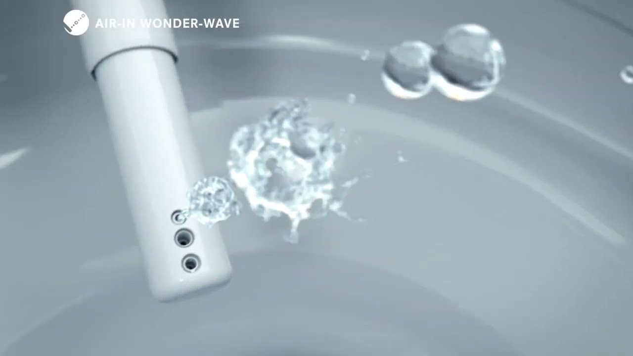 AIR-IN WONDER WAVE - Vòi rửa phun bọt khí