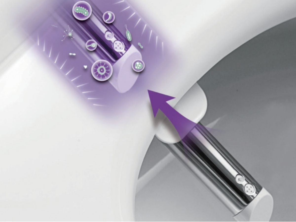 C&ocirc;ng nghệ khử tr&ugrave;ng v&ograve;i bằng tia cực t&iacute;m của Moen