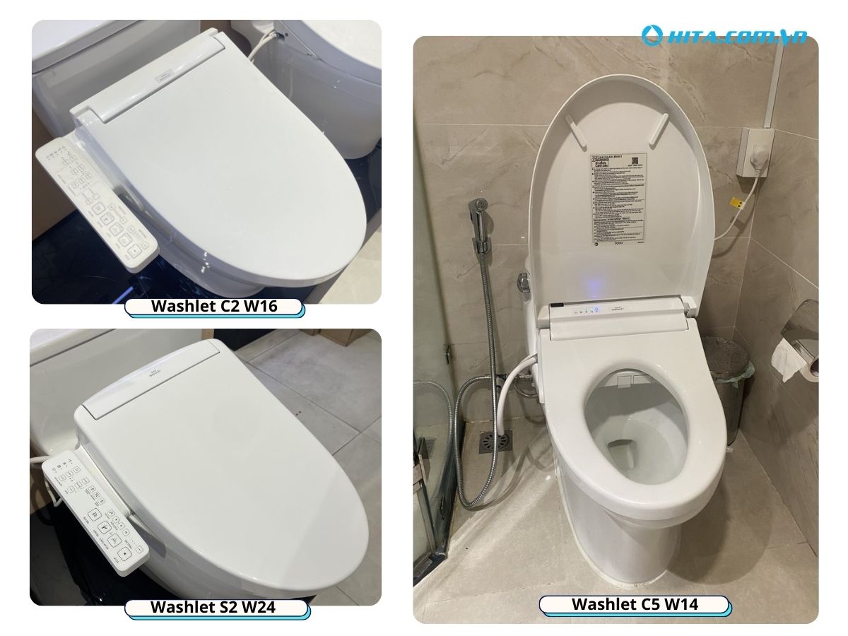 Nắp điện tử Washlet TOTO
