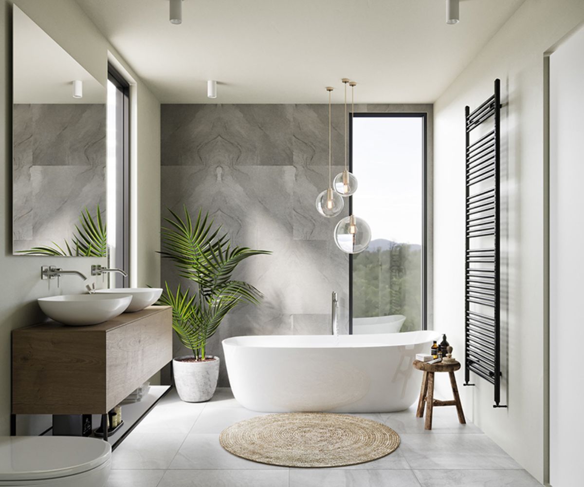 Thiết kế không gian lý tưởng cho phòng tắm chung cư