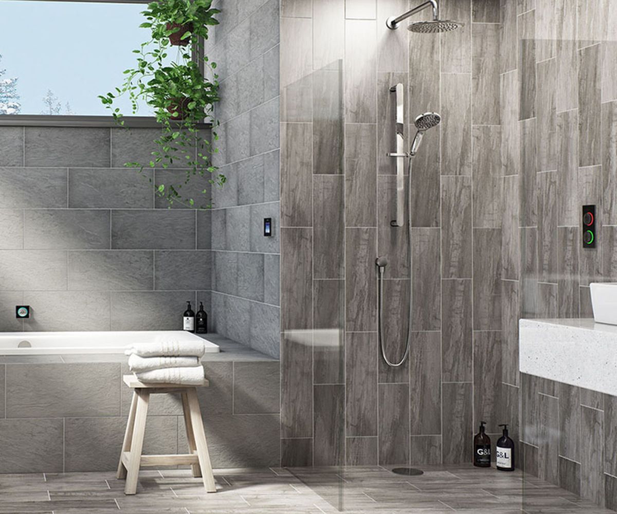 Tone màu xám tạo nên điểm nhấn hiện đại cho thiết kế