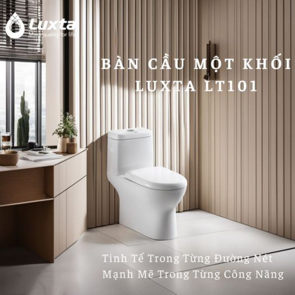 Bồn cầu 1 khối Luxta LT-101