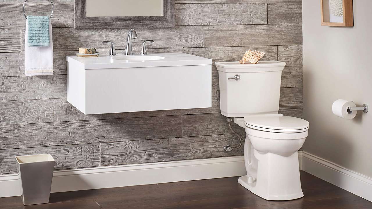 Thiết kế bồn cầu 2 khối American Standard phù hợp với mọi không gian sống 