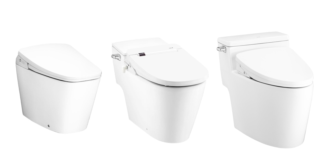 Các thiết kế của bồn cầu Cotto thông minh 