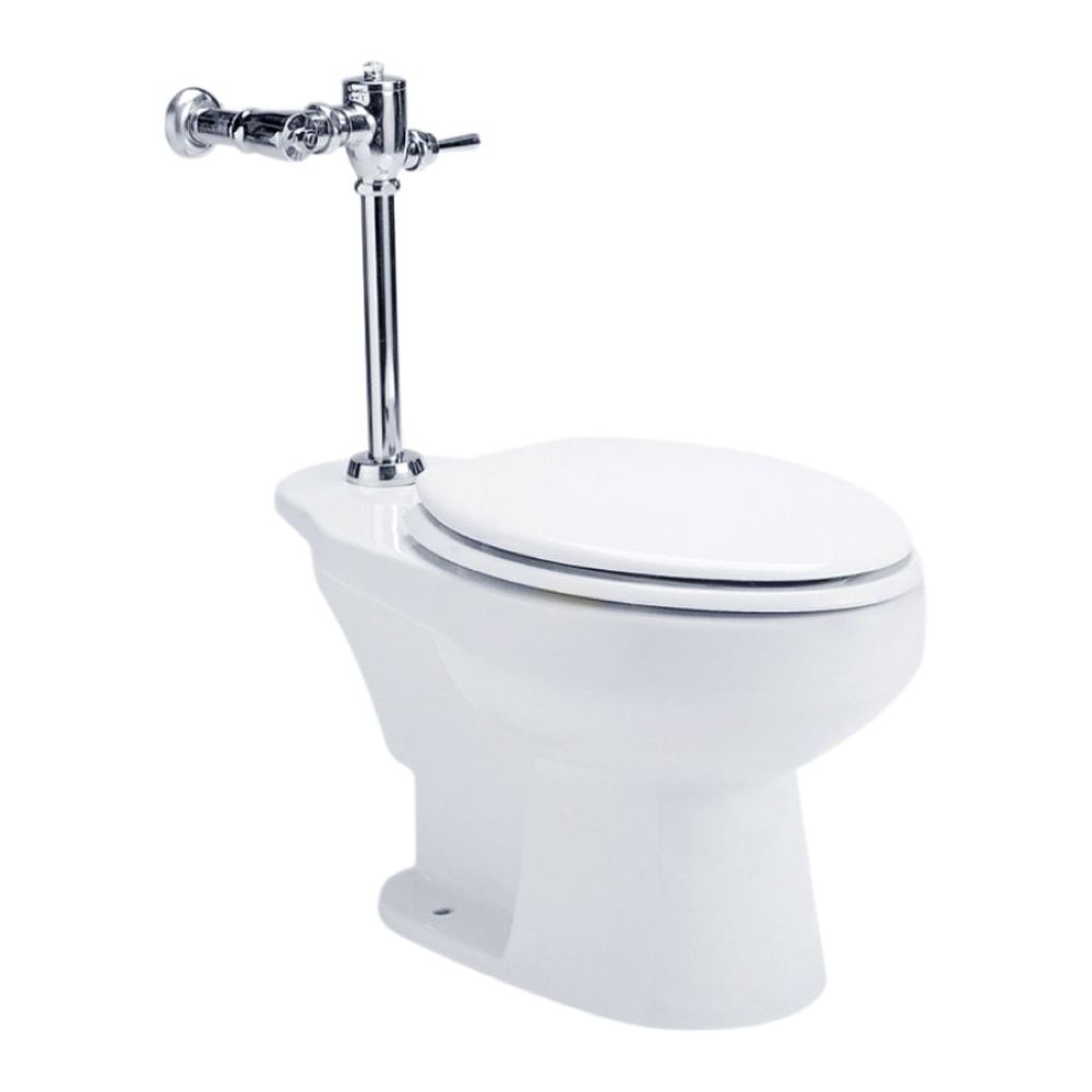 Bồn cầu đặt sàn kết hợp van xả trực tiếp COTTO