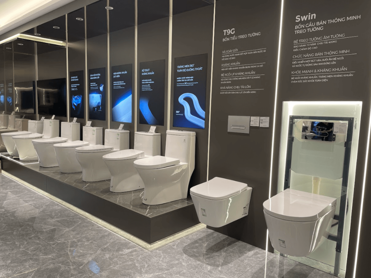 Bồn cầu JOMOO chính hãng, đa dạng thiết kế cực kì hiện đại tại HITA