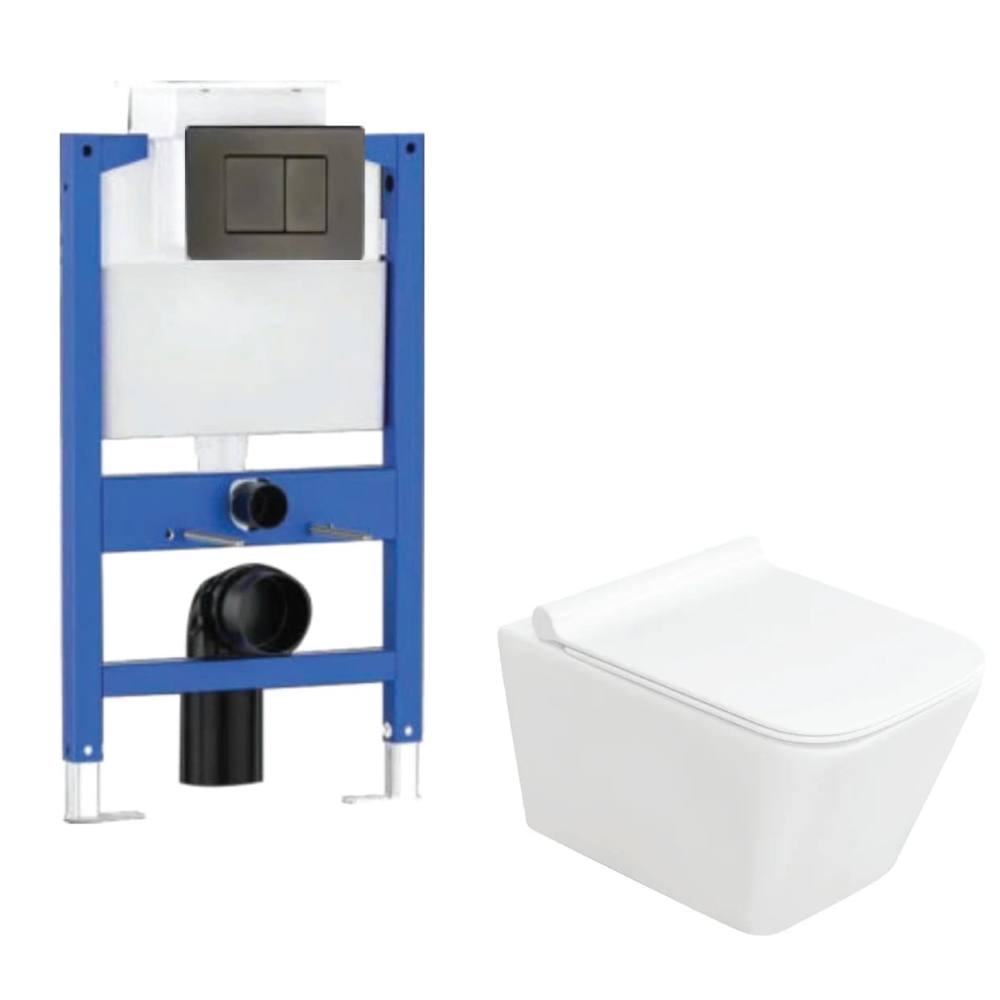 Bồn cầu treo tường Atmor AT2178W+AT2000