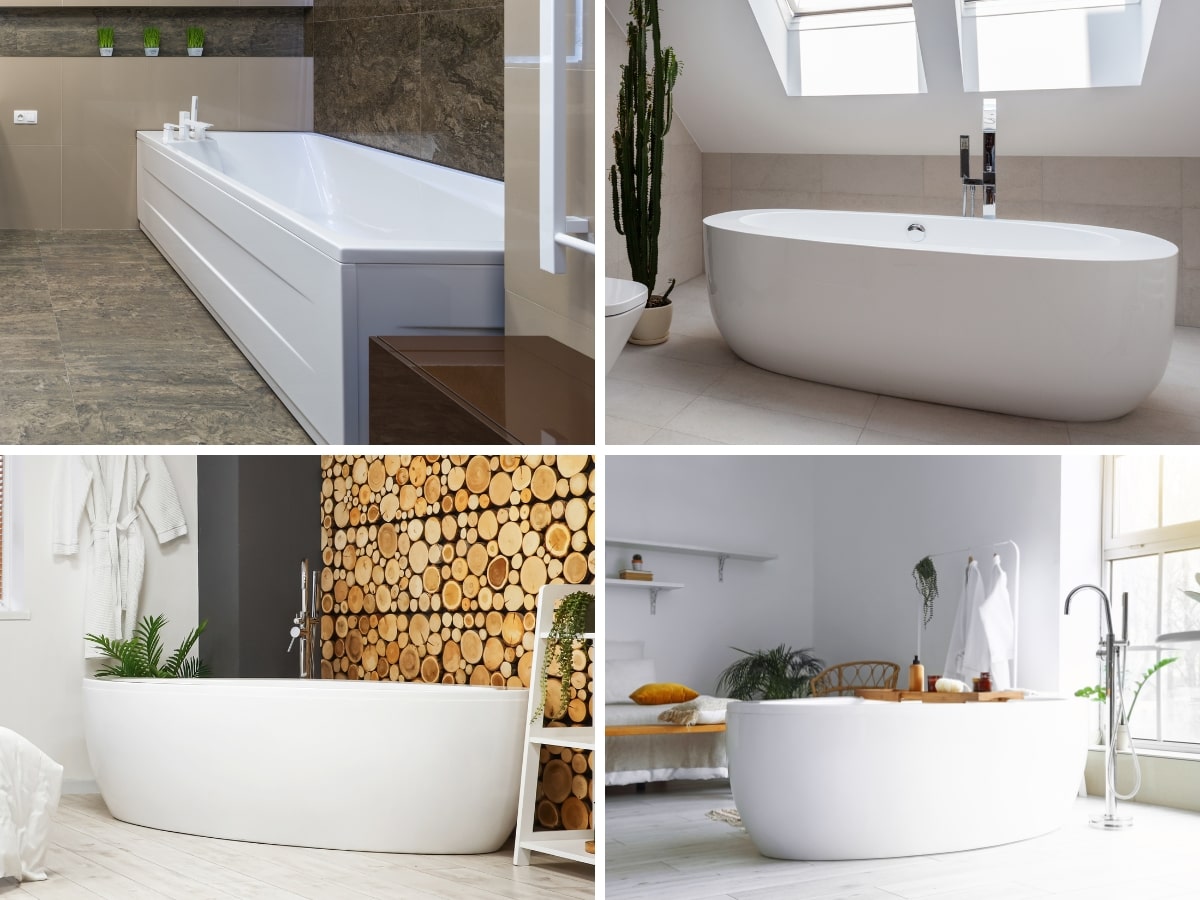 Tại HITA, khách hàng có thể dễ dàng lựa chọn các loại bồn tắm 2m2 với sự đa dạng về kiểu dáng, chất liệu và tính năng