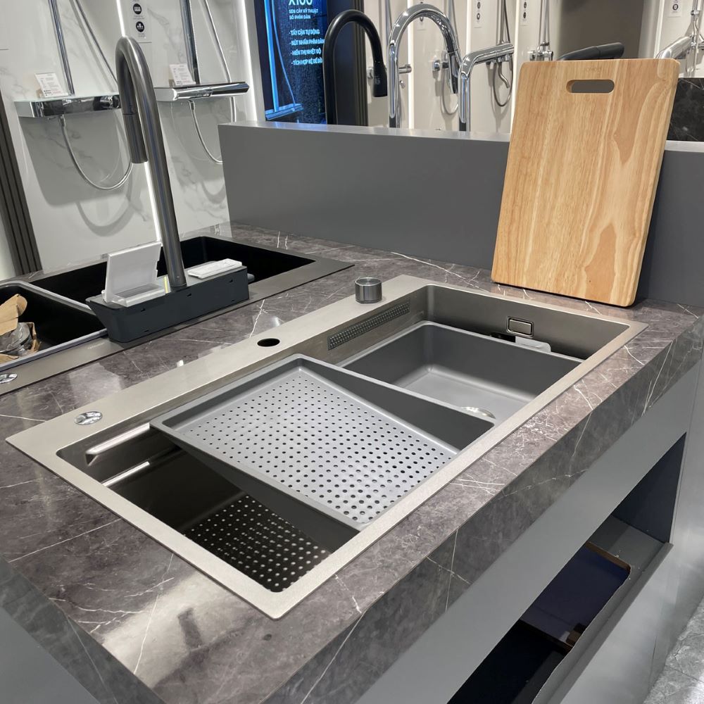 Chậu rửa ch&eacute;n 1 hộc Jomoo