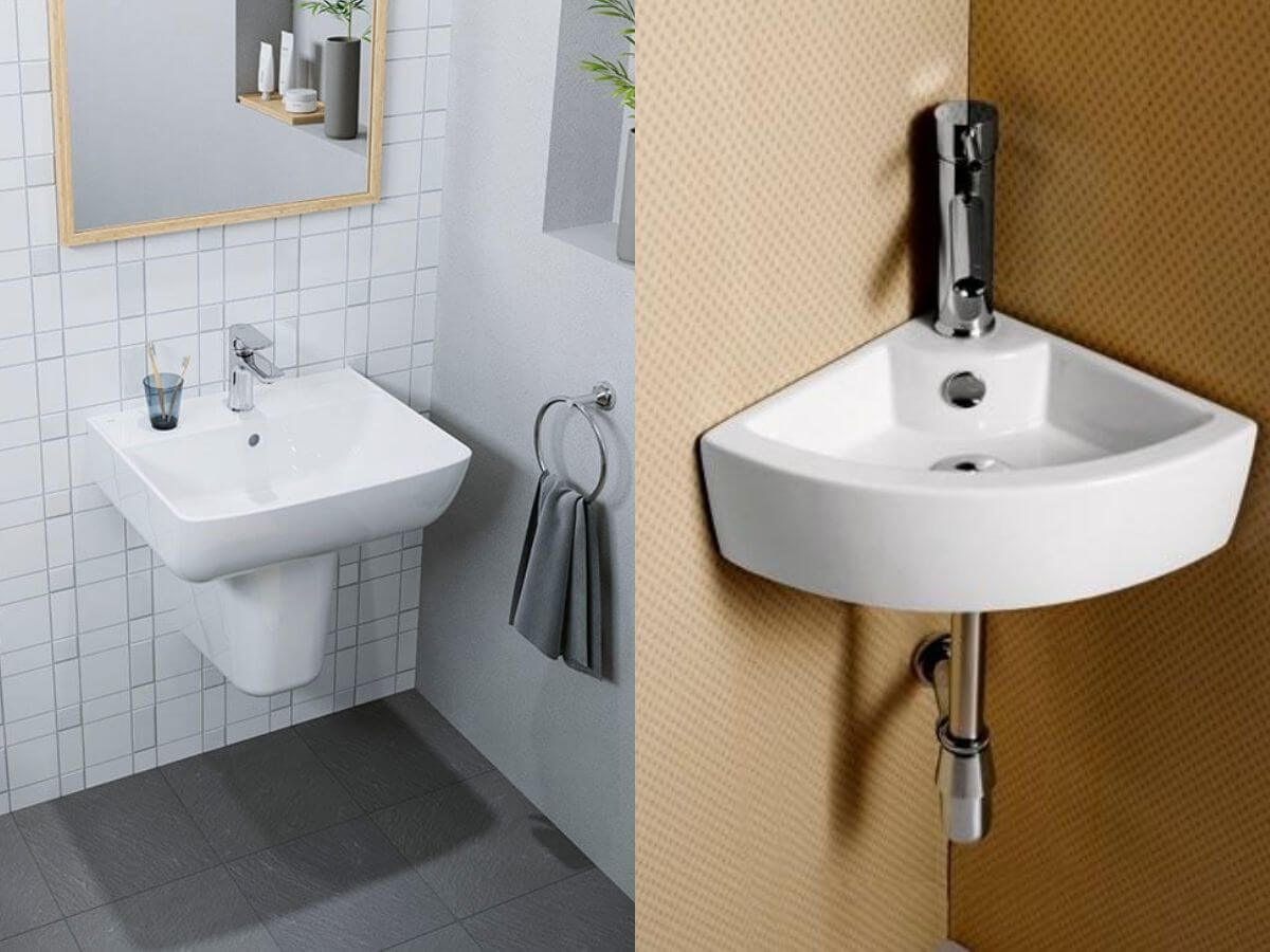 Chọn lavabo ph&ugrave; hợp với kh&ocirc;ng gian nh&agrave; vệ sinh