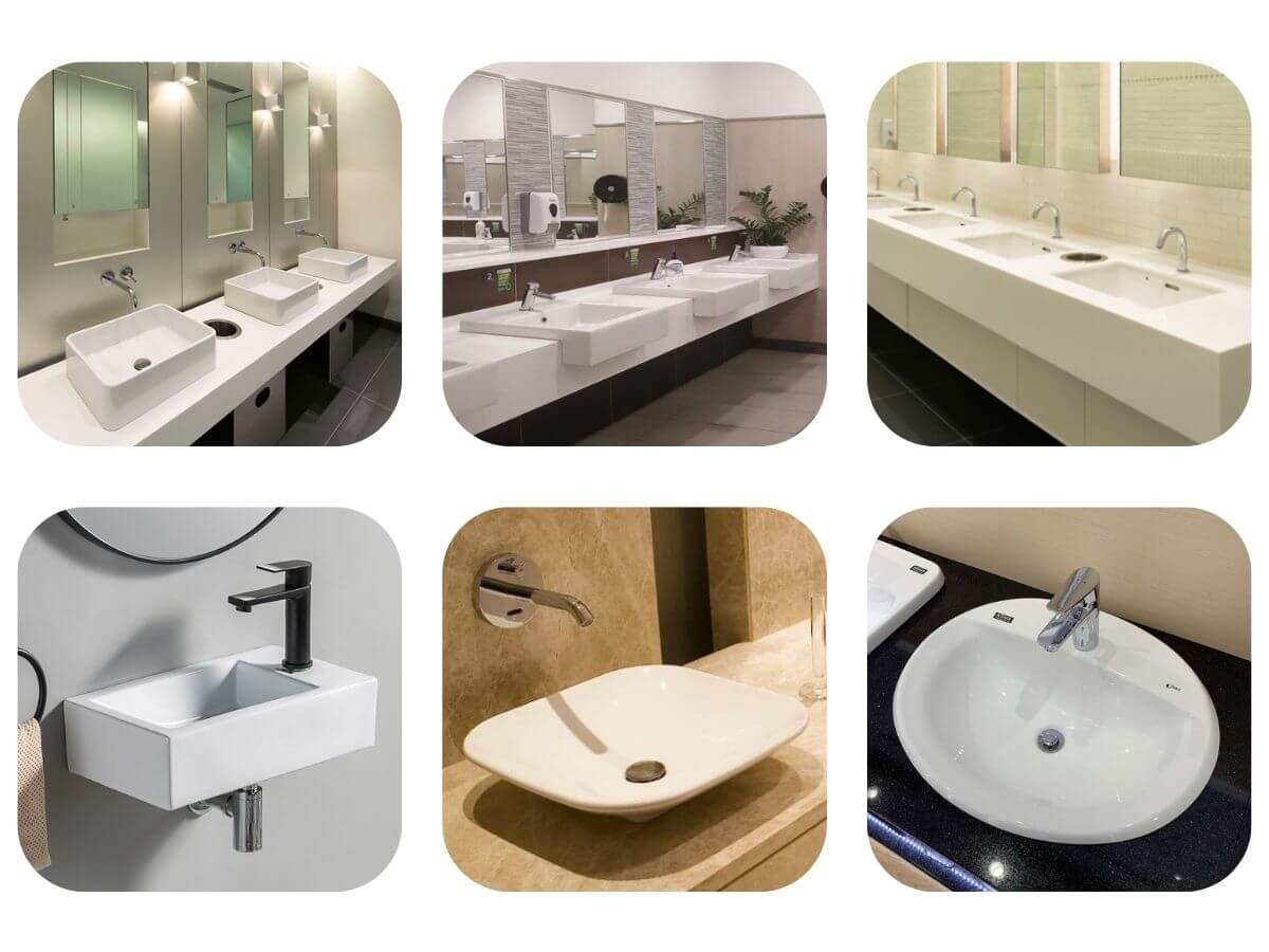 C&aacute;c loại chậu rửa mặt lavabo đa dạng cho mọi nhu cầu v&agrave; mọi kh&ocirc;ng gian