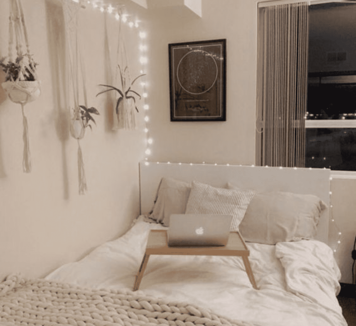 Decor giường ngủ với LED dây Nanoco