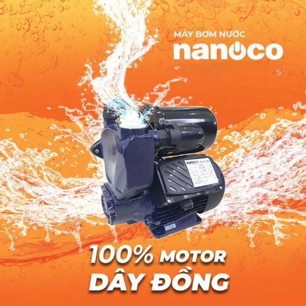 m&aacute;y bơm nước Nanoco được tin d&ugrave;ng