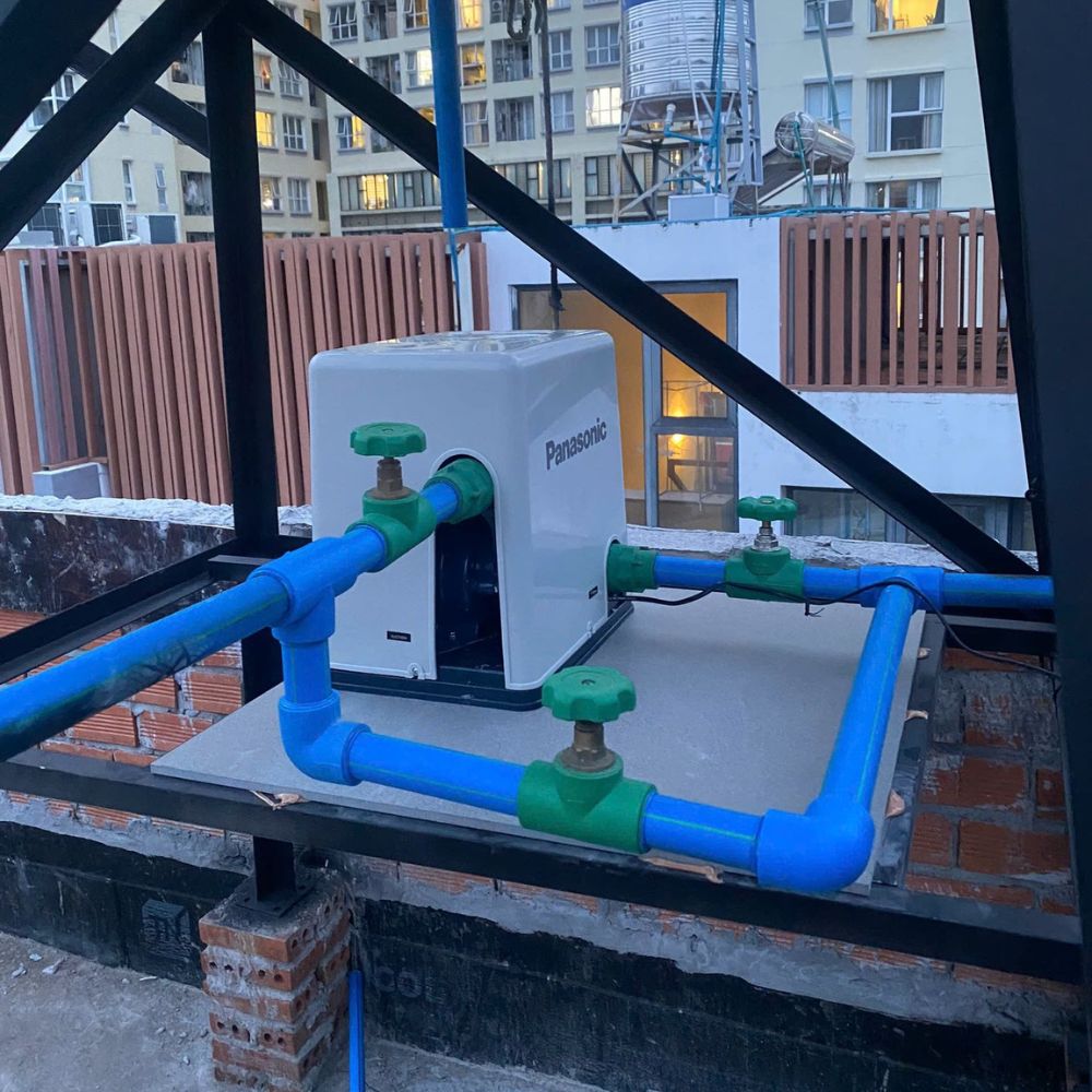 M&aacute;y bơm tăng &aacute;p Panasonic A-130JACK