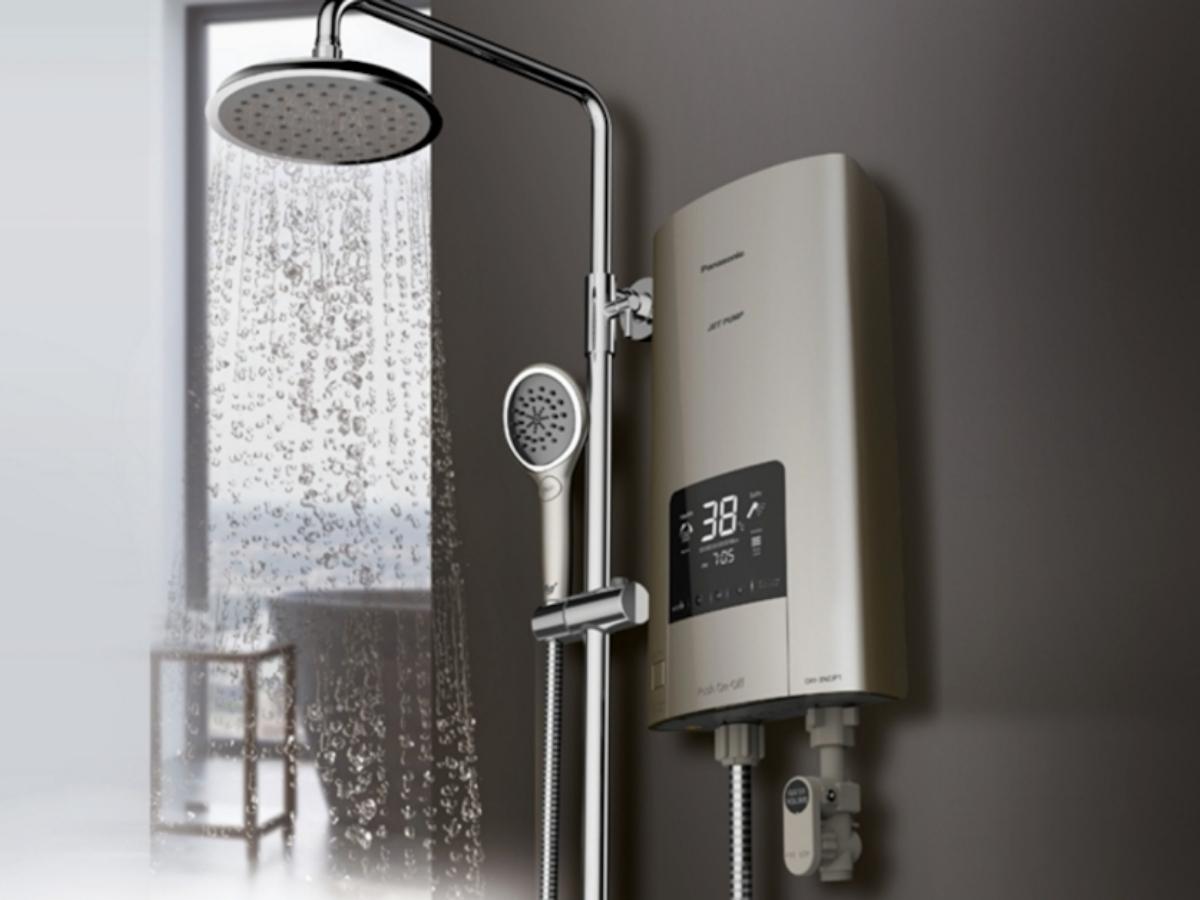 Các dòng sản phẩm máy nước nóng trực tiếp Panasonic thường có thiết kế nhỏ gọn