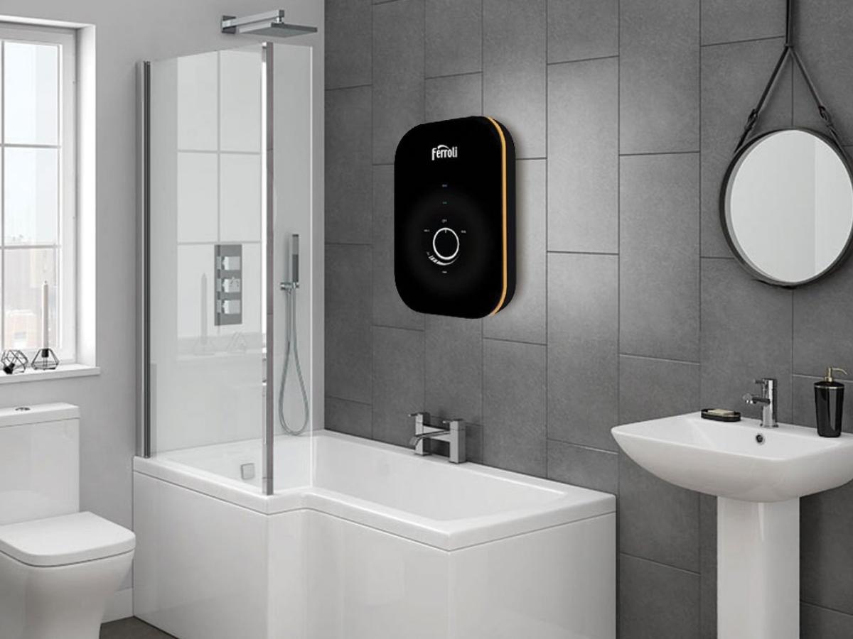 Máy nước nóng gián tiếp Ferroli hoạt động dựa trên cơ chế là lấy nước nóng pha với nước lạnh để thành nước ấm nên tùy theo nhu cầu sử dụng