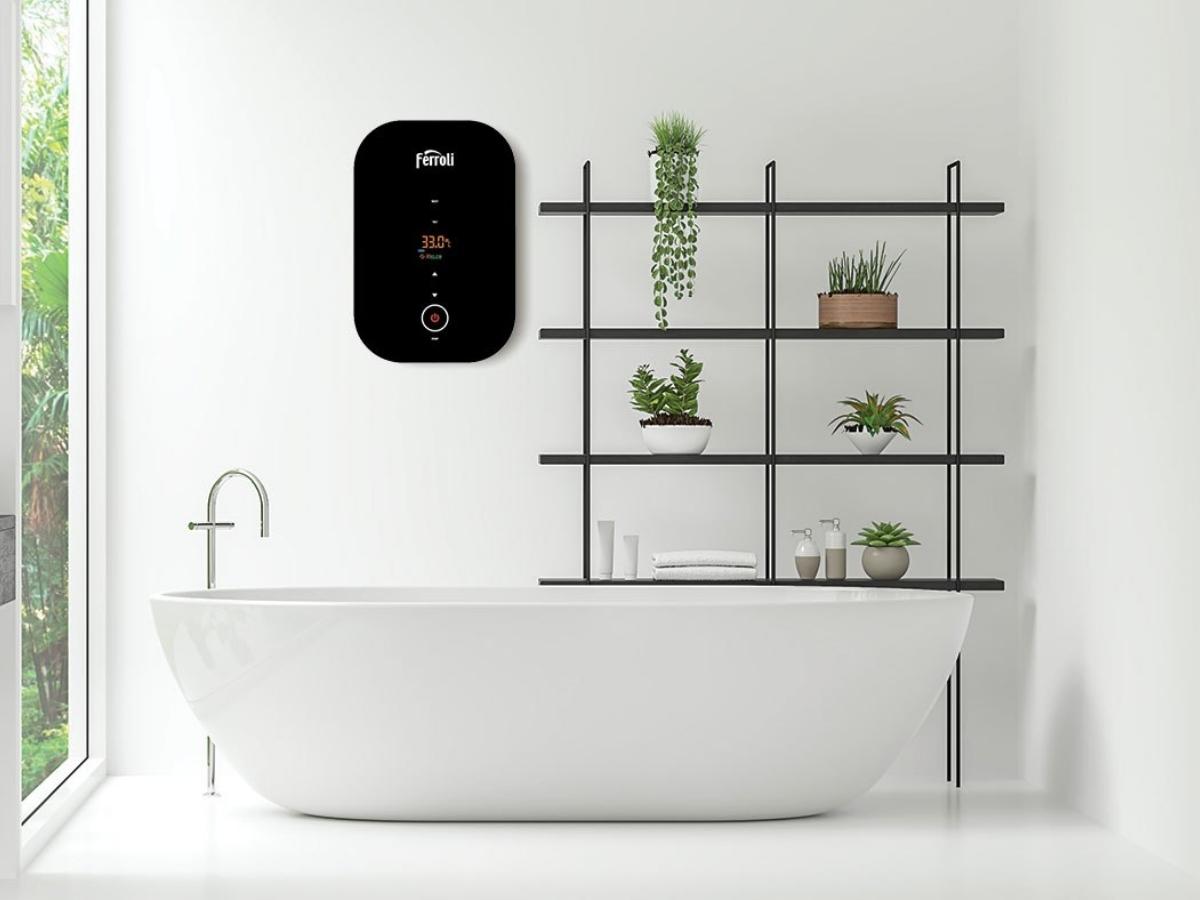 Ferroli sản xuất ra thị trường những sản phẩm máy nước nóng gián tiếp có công nghệ mới nhất