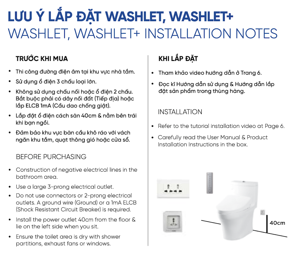 Thay thế nắp, lắp đặt nắp bàn cầu TOTO có khó không?