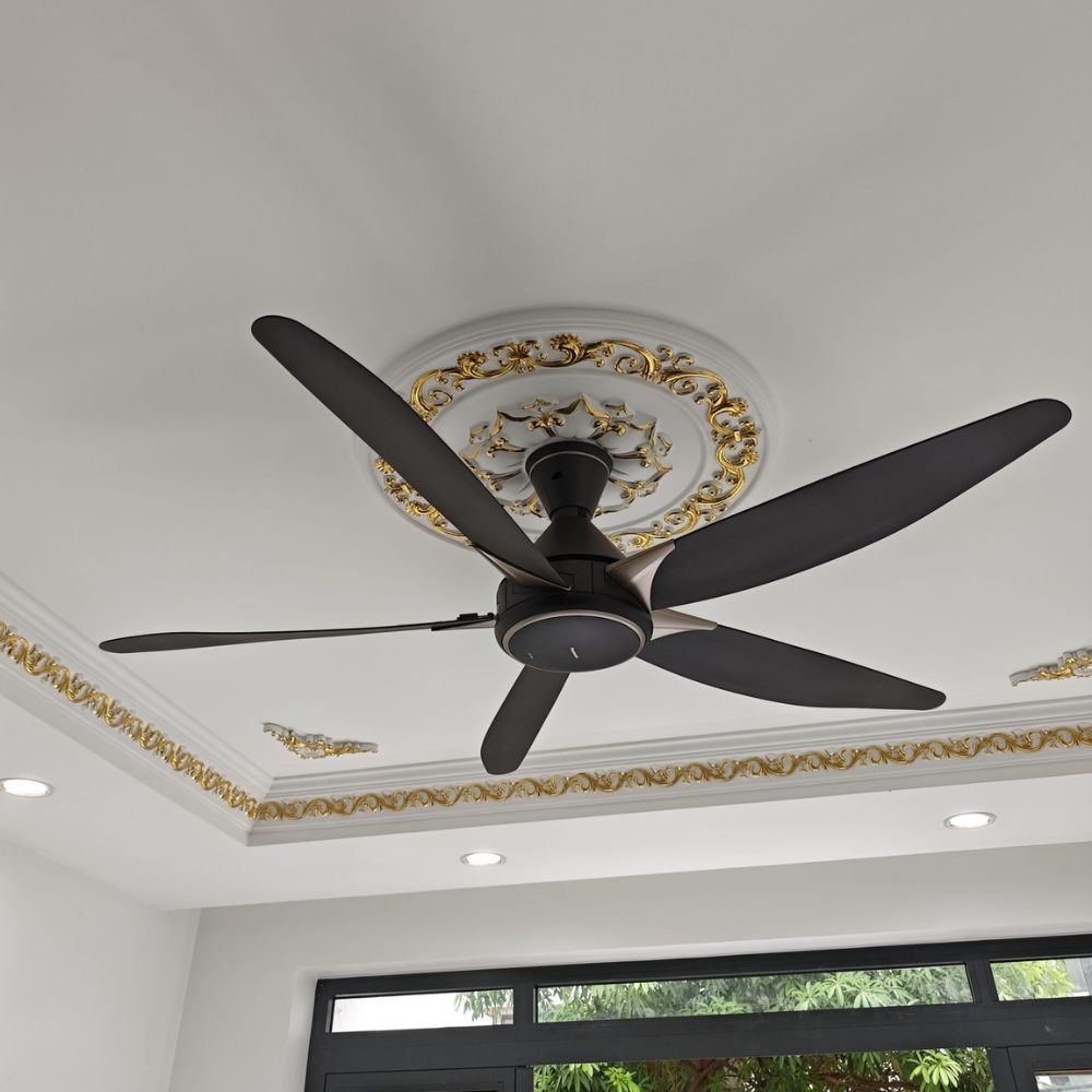 Quạt trần 5 c&aacute;nh ph&ugrave; hợp kh&ocirc;ng gian lớn
