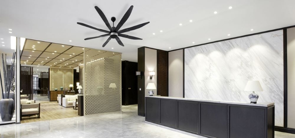 Quạt trần 8 c&aacute;nh c&oacute; thiết kế sang trọng