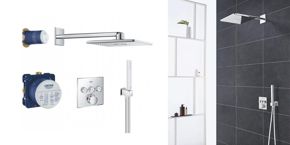 Sen tắm âm tường Grohe với nhiều tính năng ấn tượng
