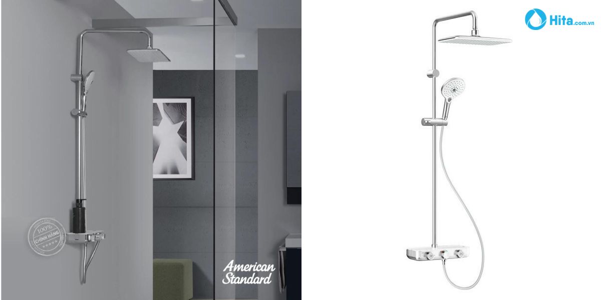 Sen tắm cây đứng cảm biến nhiệt American Standard EasySET WF-4955