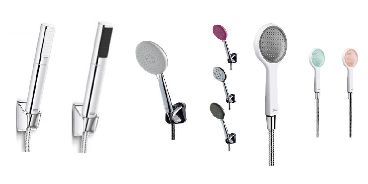 Đa dạng những mẫu tay sen tắm American Standard