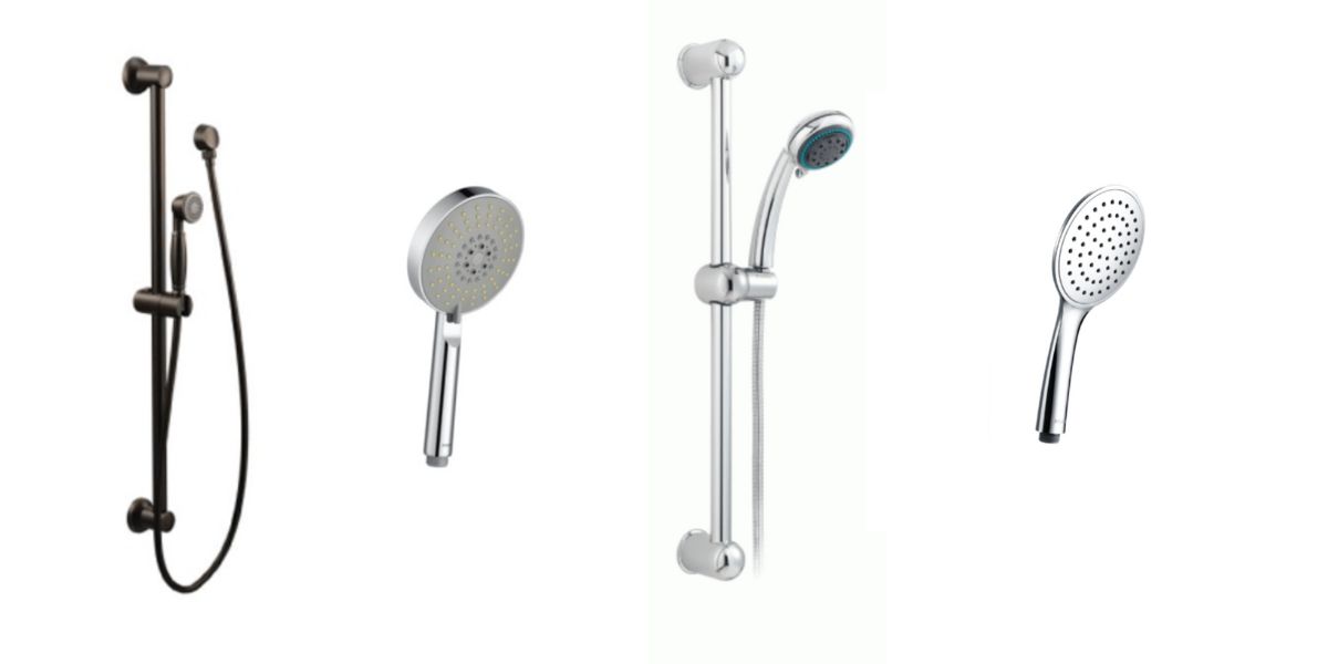 Những mẫu thiết kế của tay sen tắm Moen 