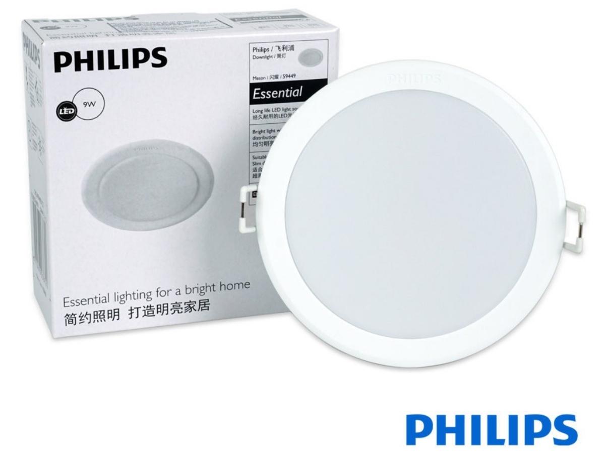 Đèn LED âm trần 9w Philips