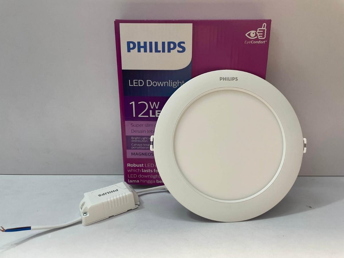 Đèn LED âm trần Philips 12w 