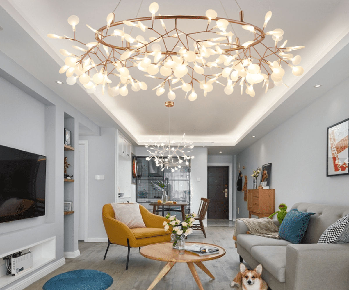 Có nhiều màu sắc ánh sáng cho đèn trang trí