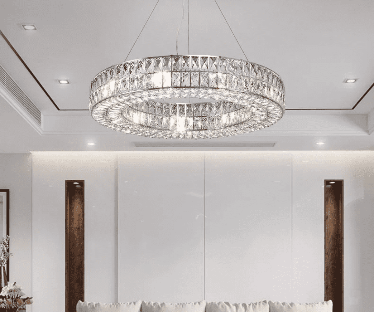 Đèn trang trí thể hiện đẳng cấp hiện đại của gia chủ 