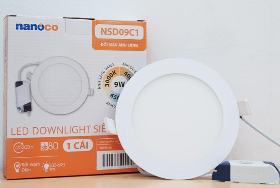 Những nơi nên lắp đặt đèn downlight âm trần Nanoco 12w