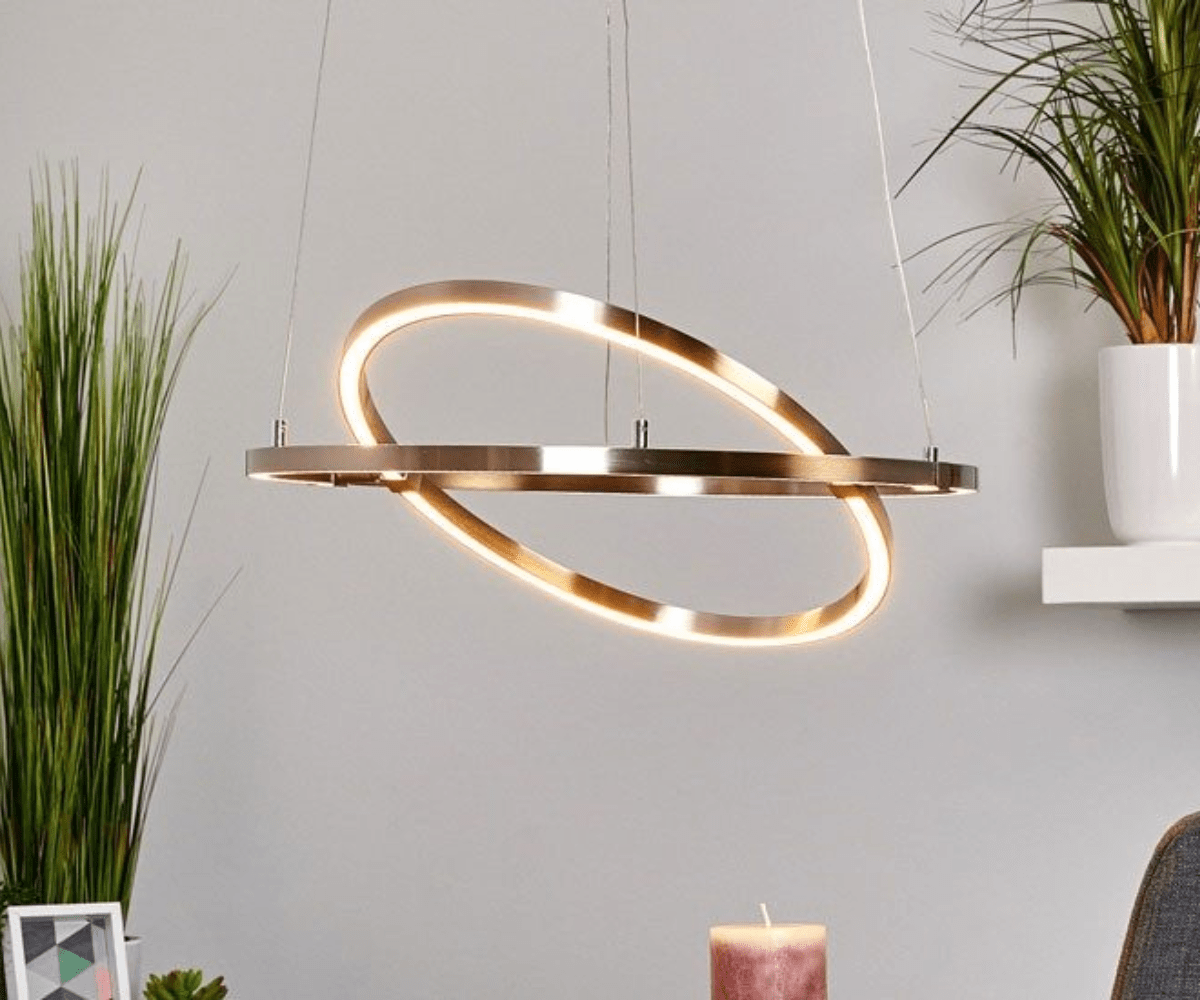 Đèn thả trần phòng bếp tạo không gian ấn tượng