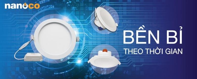 Đèn led âm trần Nanoco đem lại nhiều lợi ích nổi bật cho khách hàng