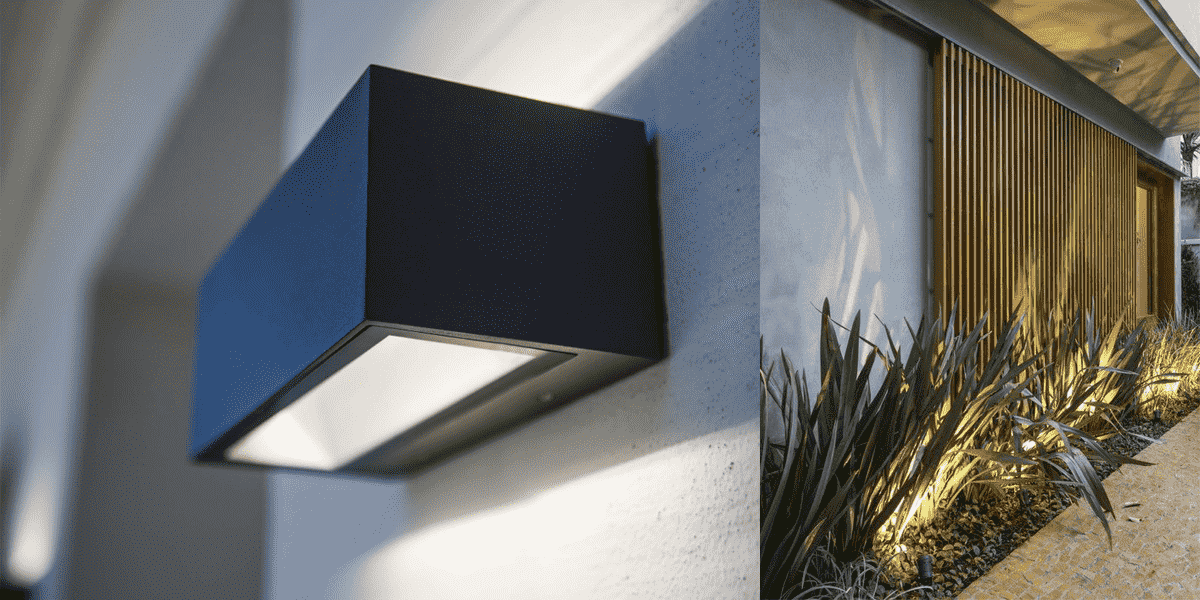 Sử dụng đèn công suất vừa phải để chiếu sáng cho sân vườn