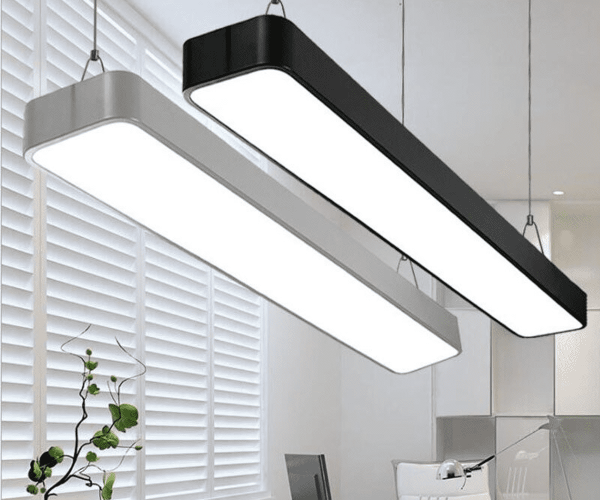 Đèn led hộp thả trần chữ nhật hiện đại, tinh tế