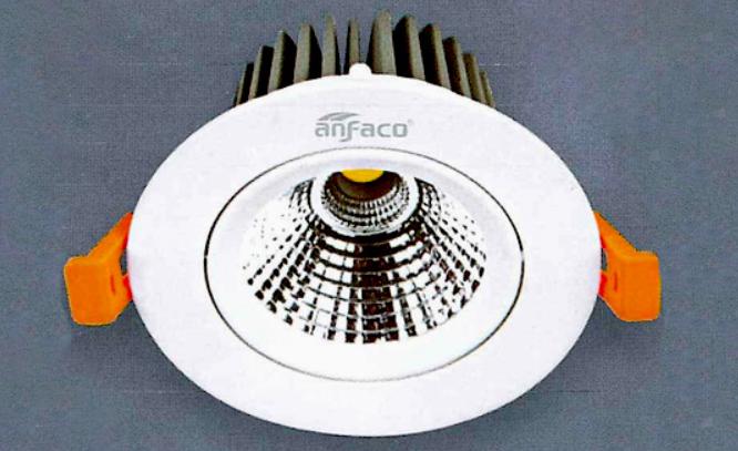 Mẫu đèn downlight âm trần của Anfaco