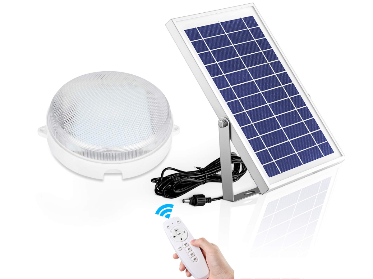 Đèn ốp trần năng lượng mặt trời là một sản phẩm sử dụng nguồn năng lượng mặt trời để hoạt động