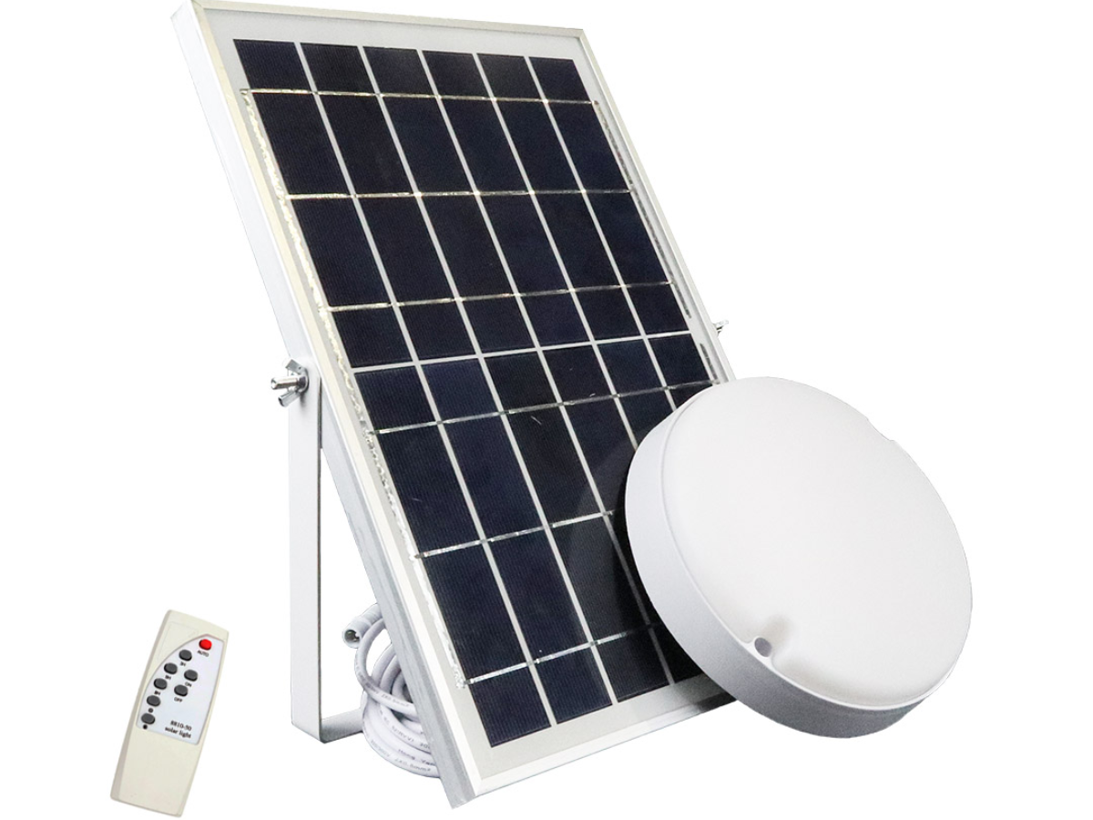 Với chế độ bật tắt tự động, đèn ốp trần năng lượng mặt trời vẫn sẽ chiếu sáng mỗi khi trời tối không cần bạn điều khiển