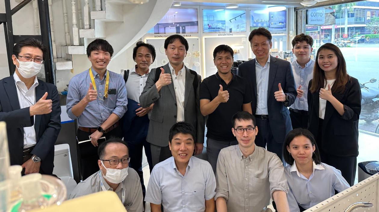 HITA là 1 trong 3 đại lý chính hãng được đại diện panasonic ghé thăm