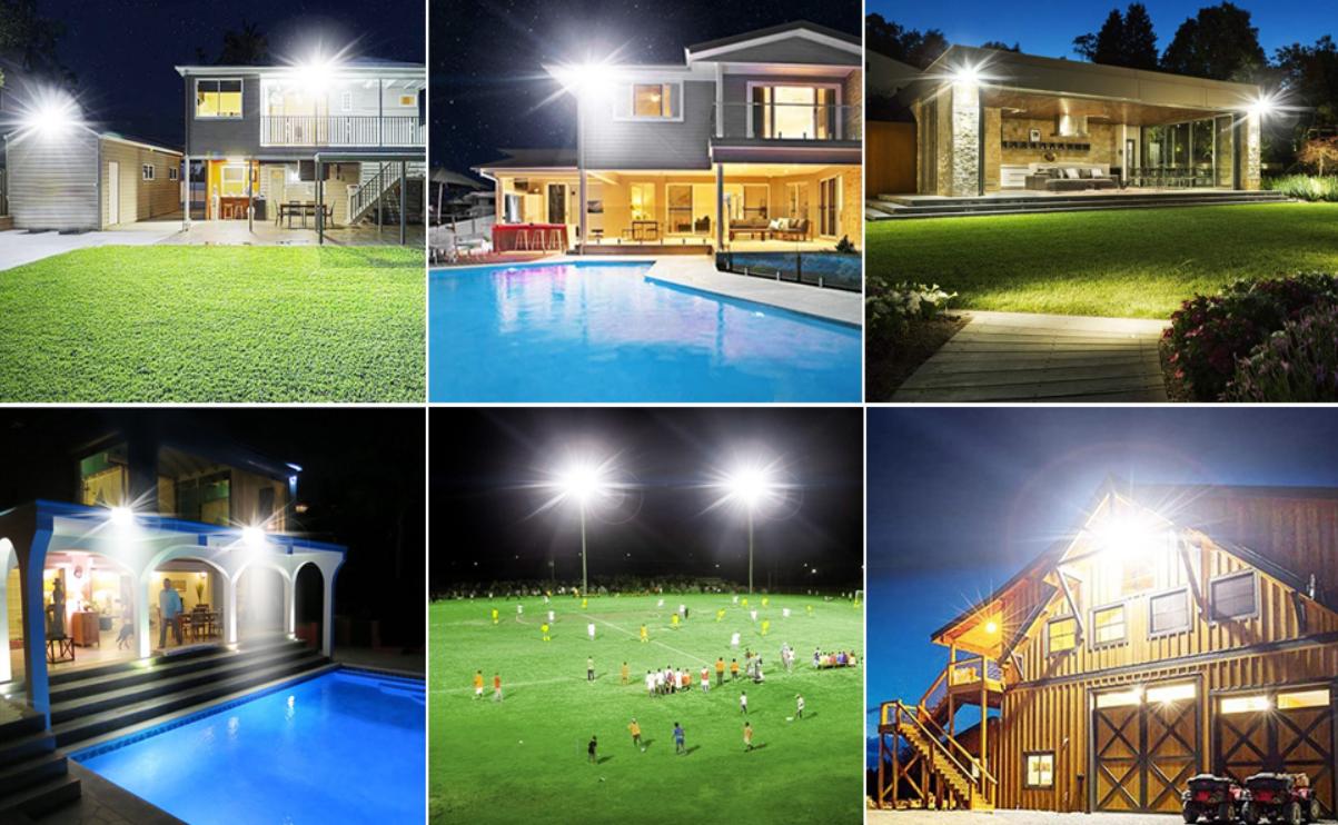 Những không gian thích hợp để sử dụng đèn pha