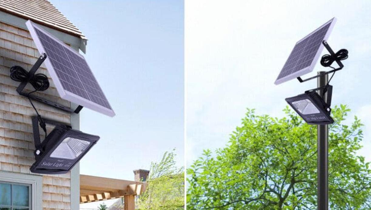 Những lợi ích khi sử dụng đèn pha mặt trời