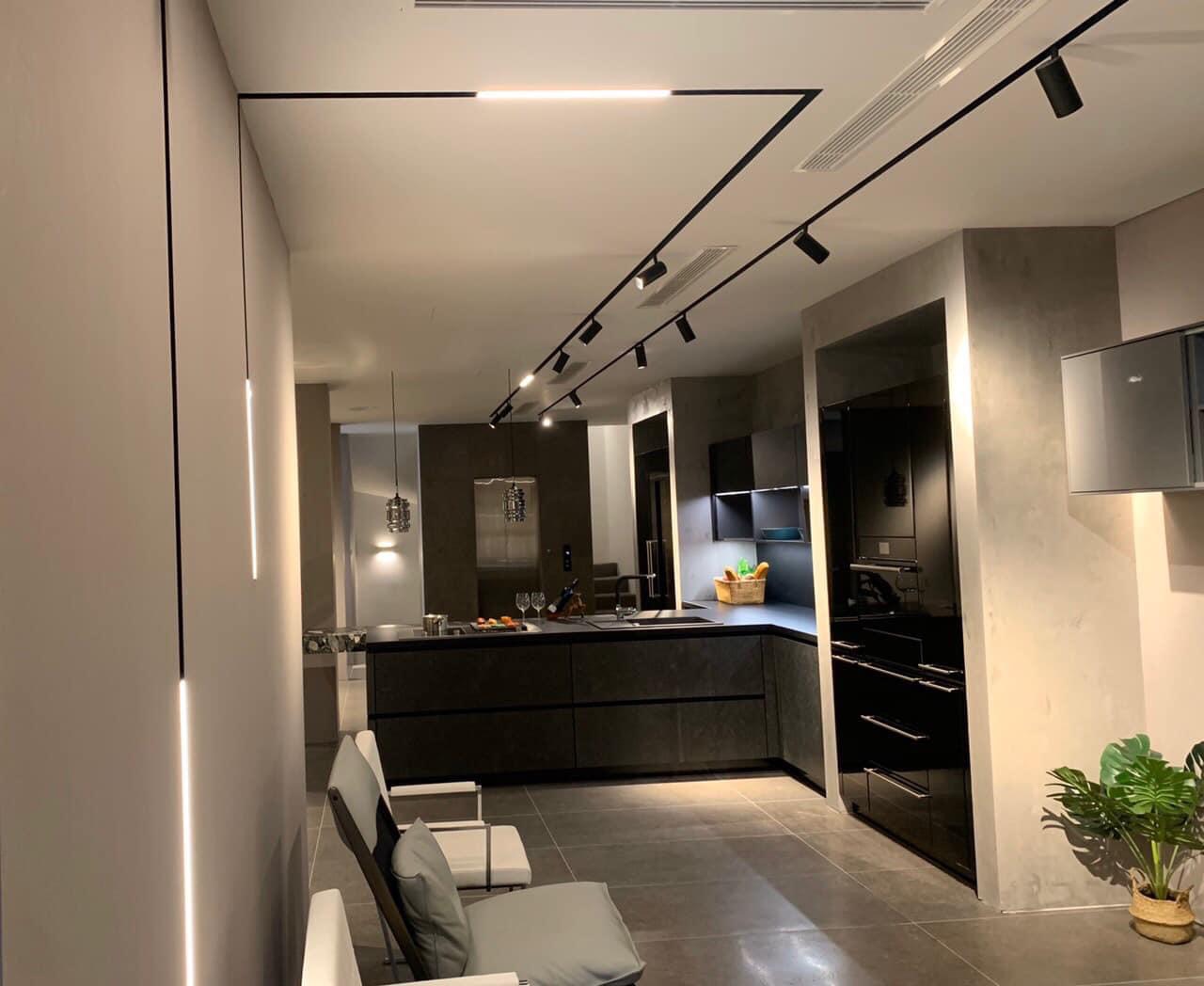 Đèn spotlight trong không gian nhà ở